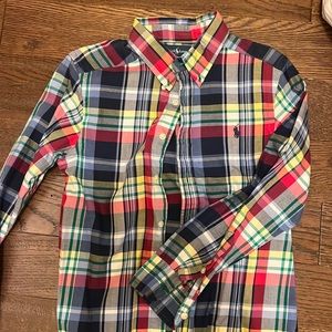 Polo Ralph Lauren button down long sleeve boy10-12